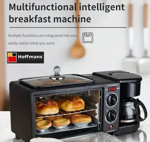 Hoffmans Home Breakfast Machine Maker Coffee , Oven , Grill