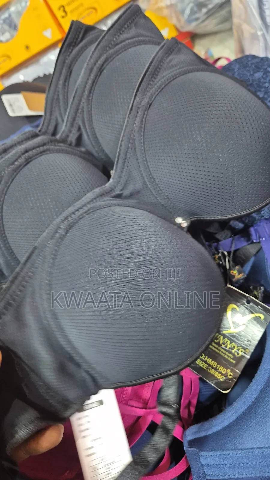 Women Push Up Bra Seamless Striped Bralette Underwire Bras