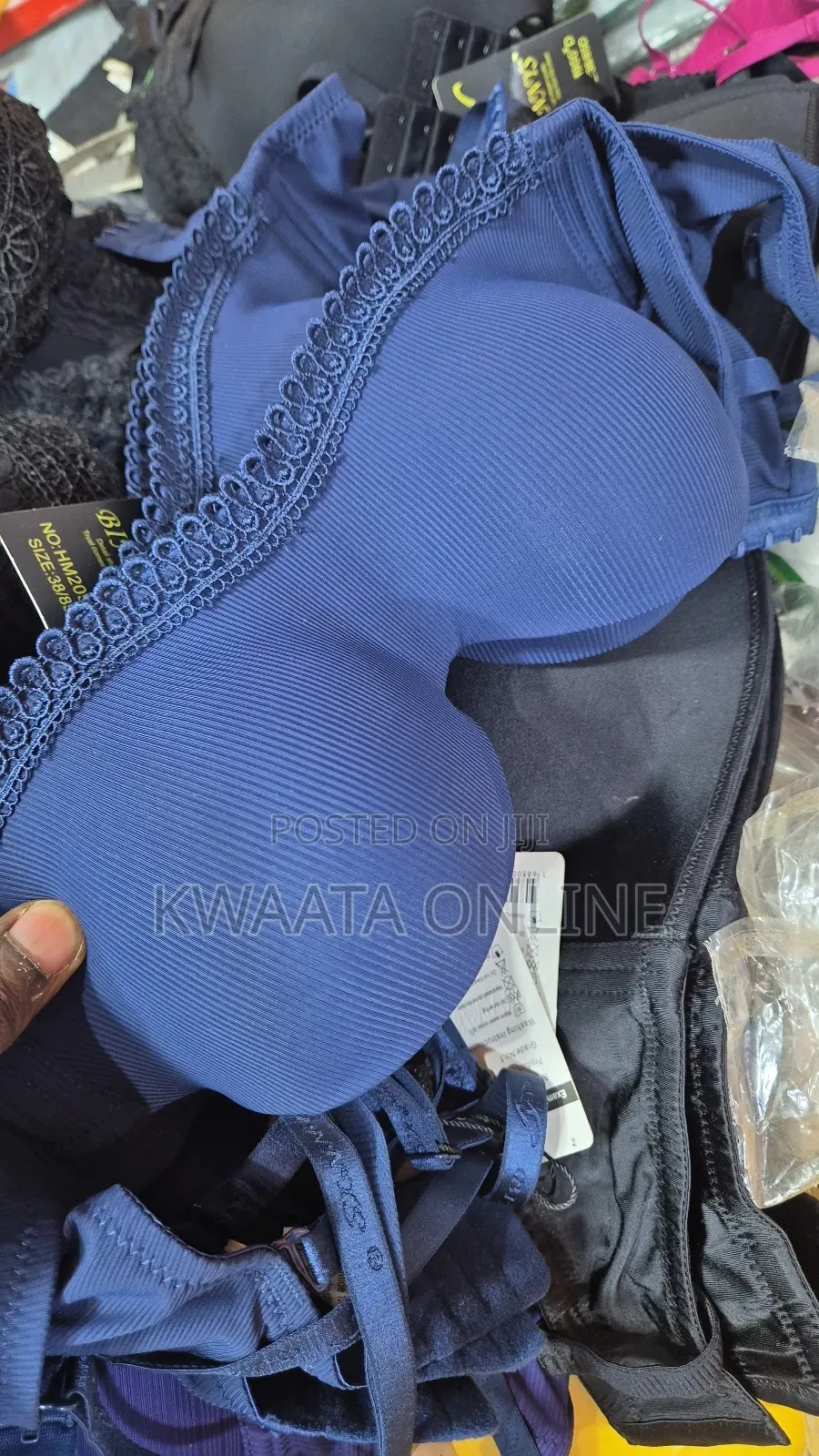 Women Push Up Bra Seamless Striped Bralette Underwire Bras