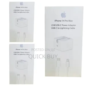 iPhone Fast Charger Type C to Lightning 25w