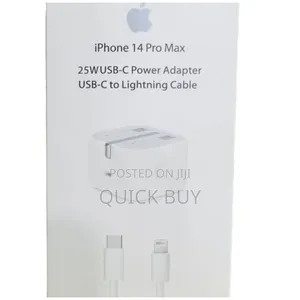 iPhone Fast Charger Type C to Lightning 25w