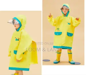 Kids Dinosaur Rain Jacket