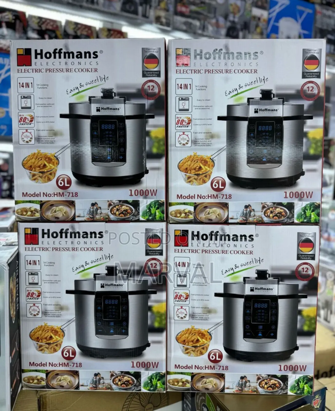 14 in 1 German 6l Electric Pressure Cooker
