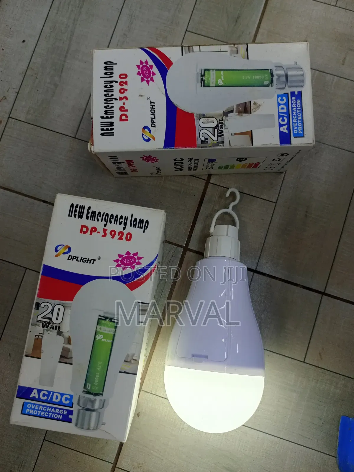 12hr Emergency Rechargable Bulb