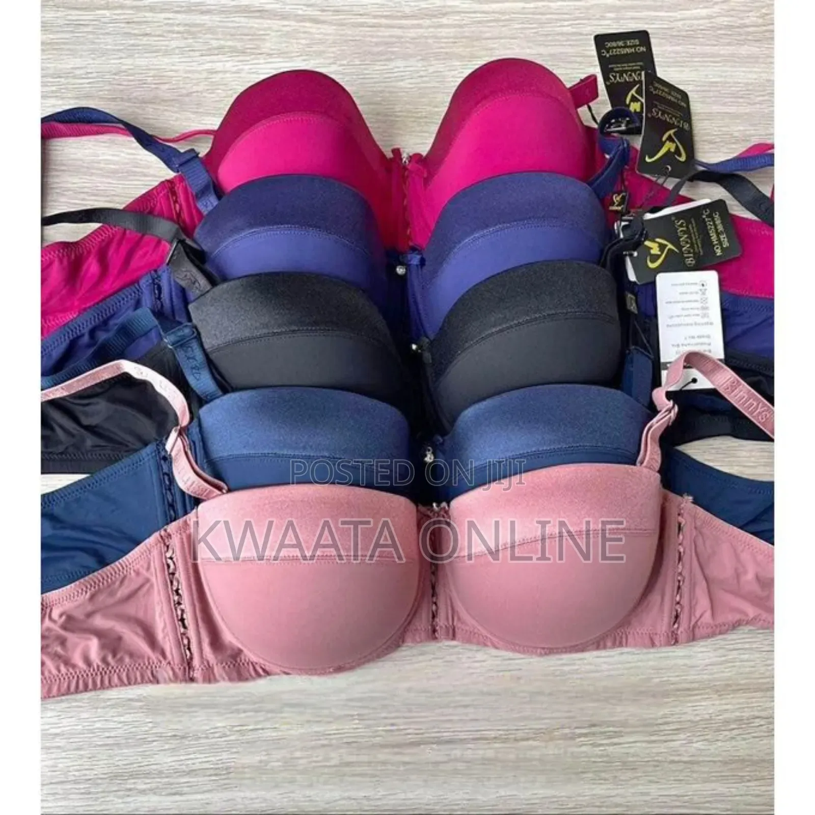 Binny’S Premium Quality C Cup Solid Light Padded Bras