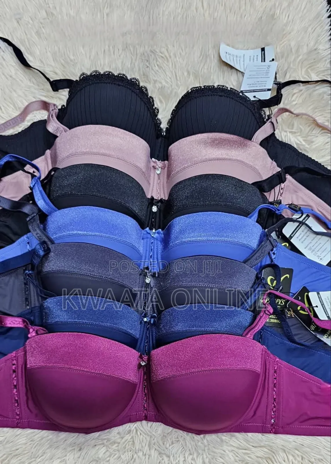Binny’S Premium Quality C Cup Solid Light Padded Bras