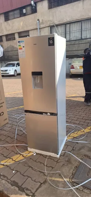 341 Liters Chiq Double Door Fridge With Booster Freezer