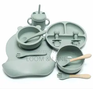 Baby Silicon Feeder Set