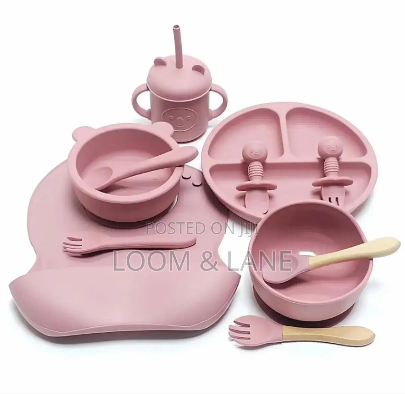 Baby Silicon Feeder Set