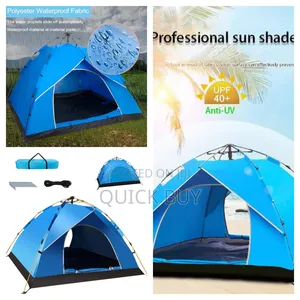 Lightweight Camping Tent 4-6 Person Color Varies