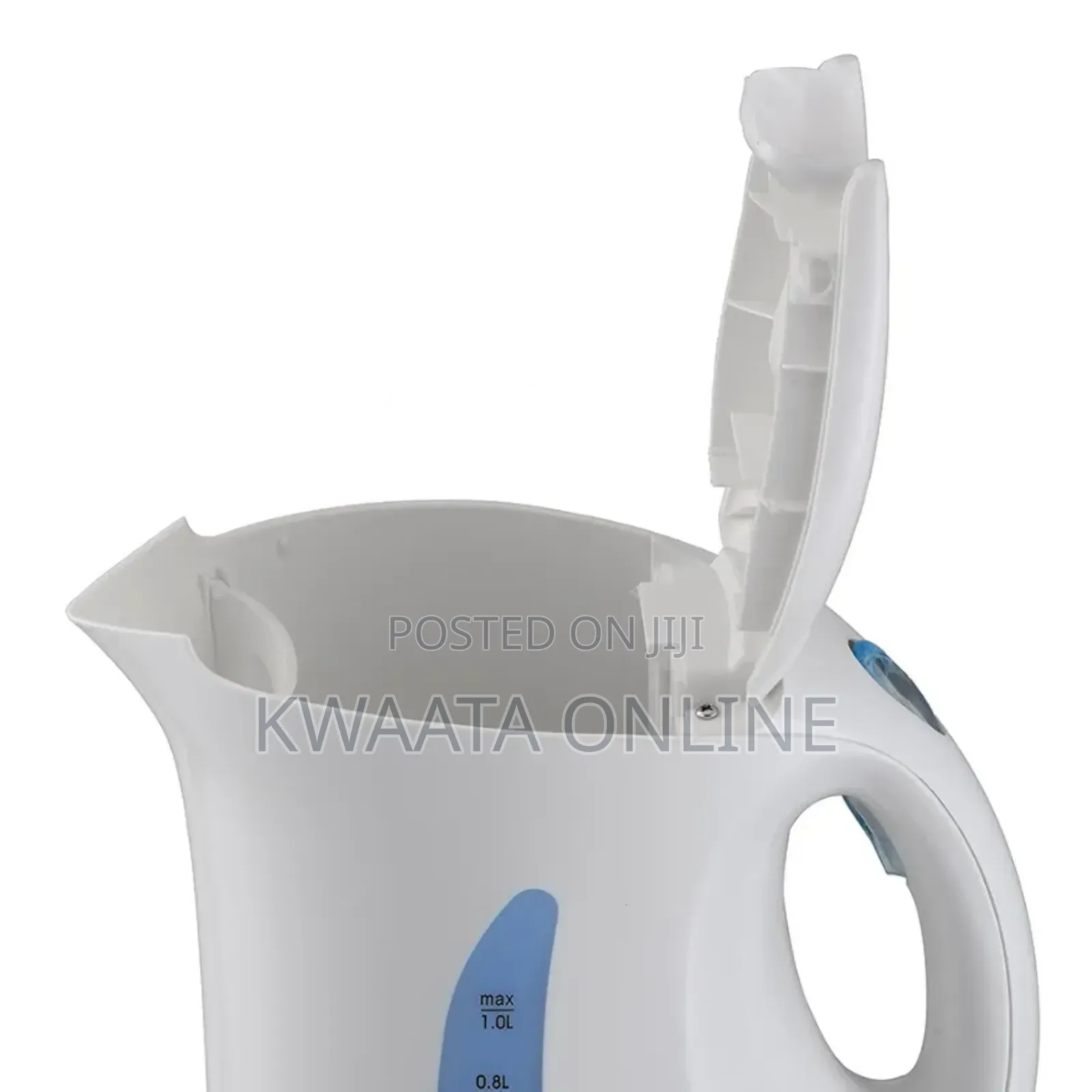 Bomei Plastic Electric Kettle Bm-929 - 1.7 Litre White