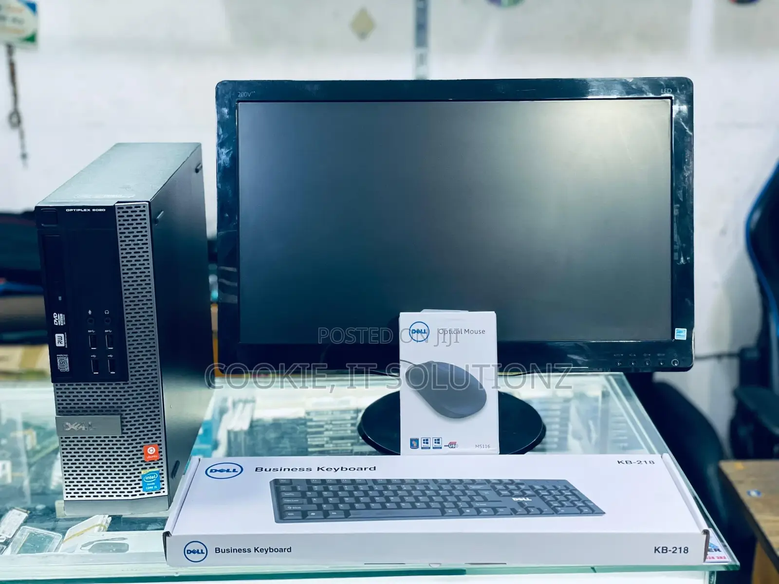Desktop Computer Dell 4GB Intel Core i5 HDD+SSD 500GB