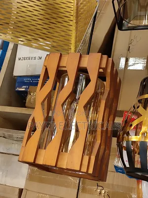Luxury Pendant Lamp Holder With Wood