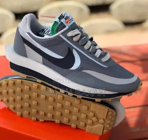 Original Nike X Sacai X Cloth Ldwaffle “Grey Kiss” Sneakers