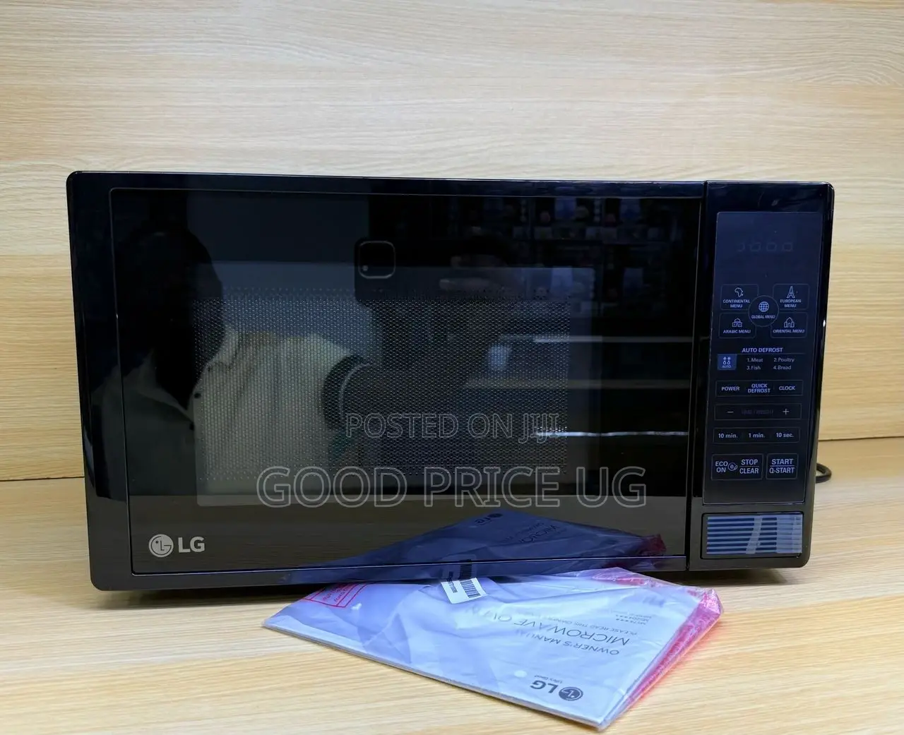 20l Microwave Oven Black