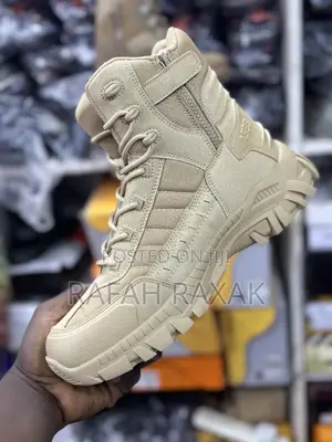 Original Men’S Khaki A533 Tactical Desert Hiking Boots