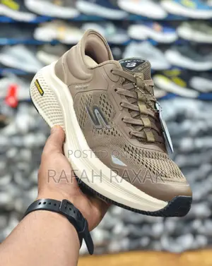 Original Brown Skechers Ultra Light Slip-ins Trainer Sneaker