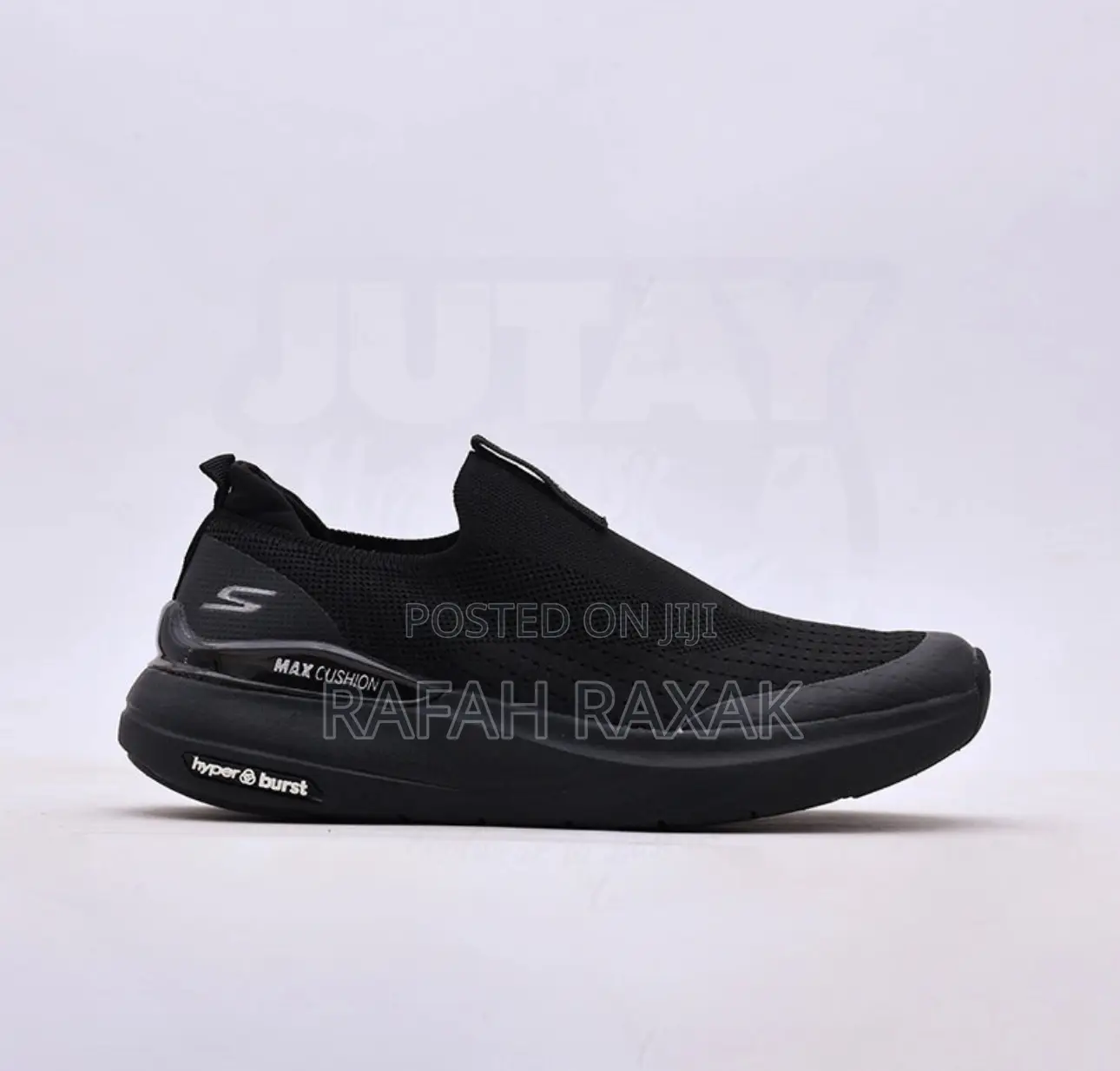 Original Black Skechers Max Cushion Hyper Burst Light Shoes