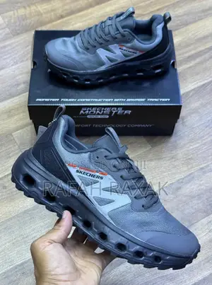Original Grey/Black Skechers Glide Step Sneakers