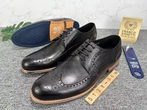 Men’S Franco Banetti Oxfords Formal Gentle Leather Shoes
