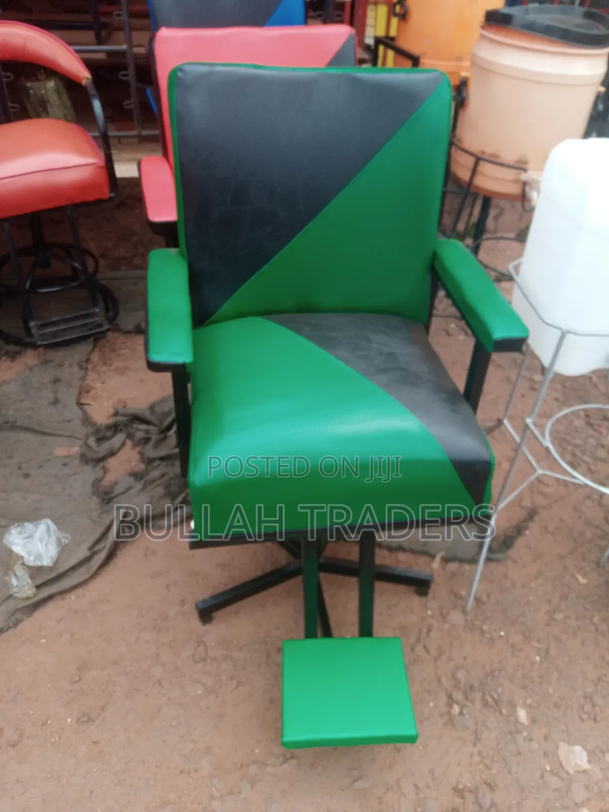 Barbers Chairs Rolling and Strong