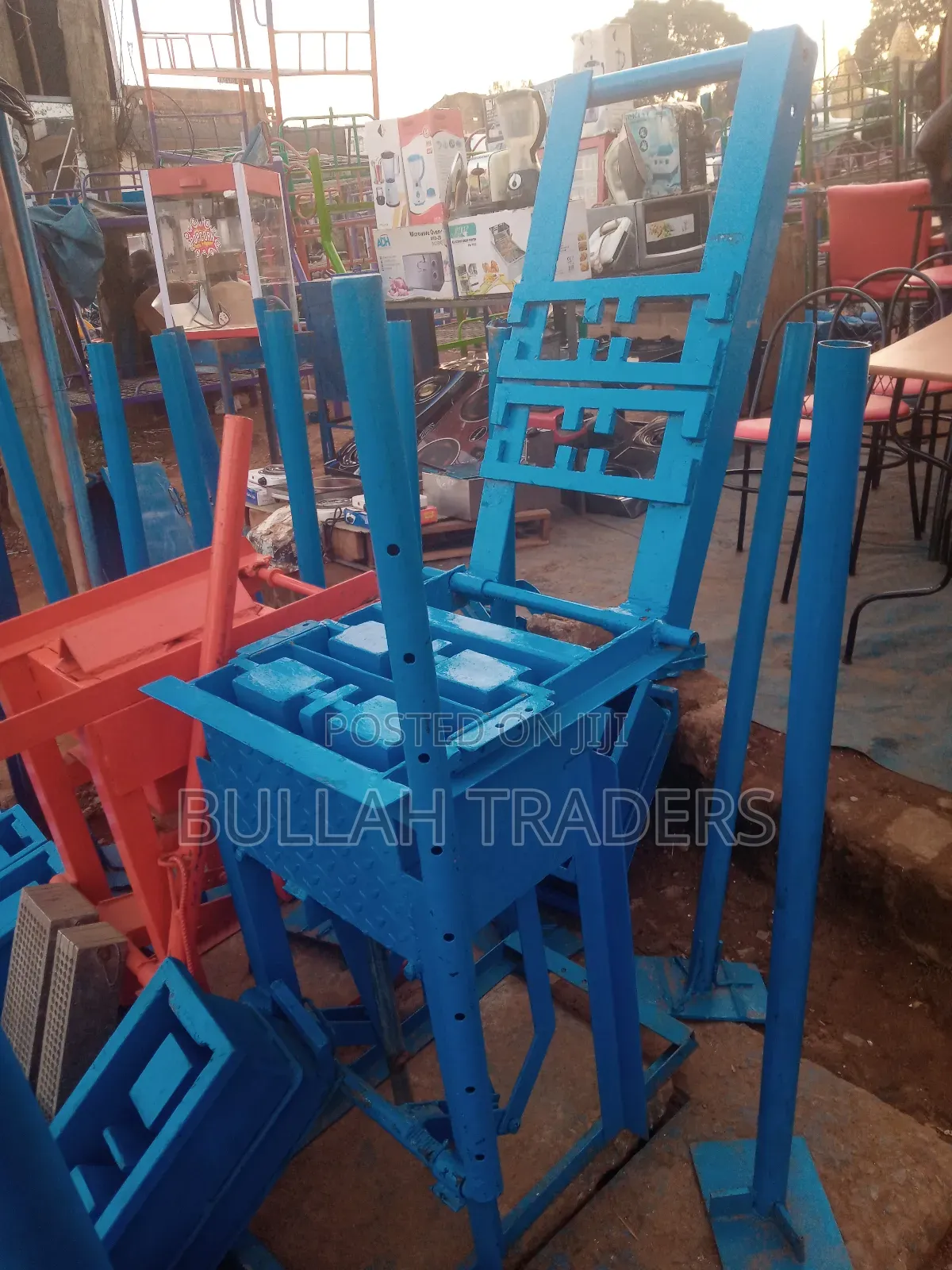 Concrete Block Making Machines for Both Hollow and Solid