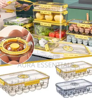 Sellivic Egg Storage Container With Lid