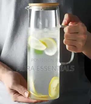 Glass Jug Water Teapot With Handle