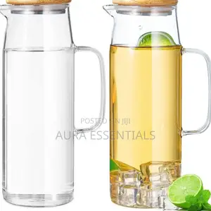 Glass Jug Water Teapot With Handle