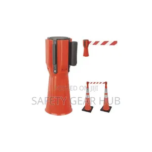 Traffic Cone Topper Retractable Barrier Belts