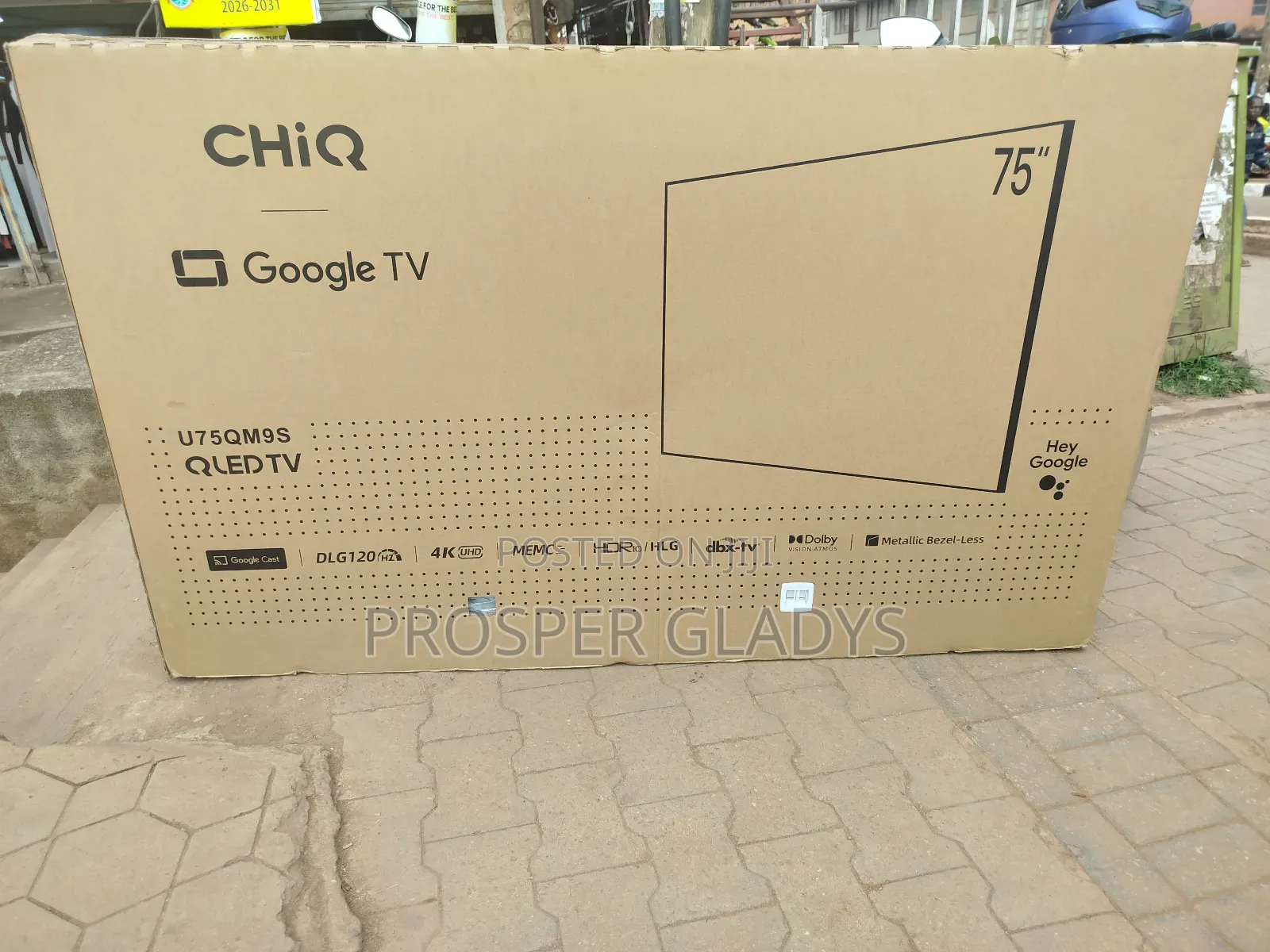 75 Inches Led Chiq Smart Qled Digital Android.