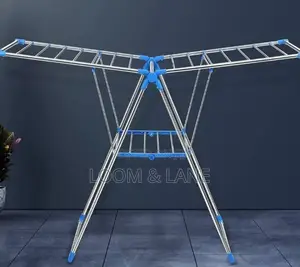 Plantex Stainless Steel Foldable Cloth Drying Rack