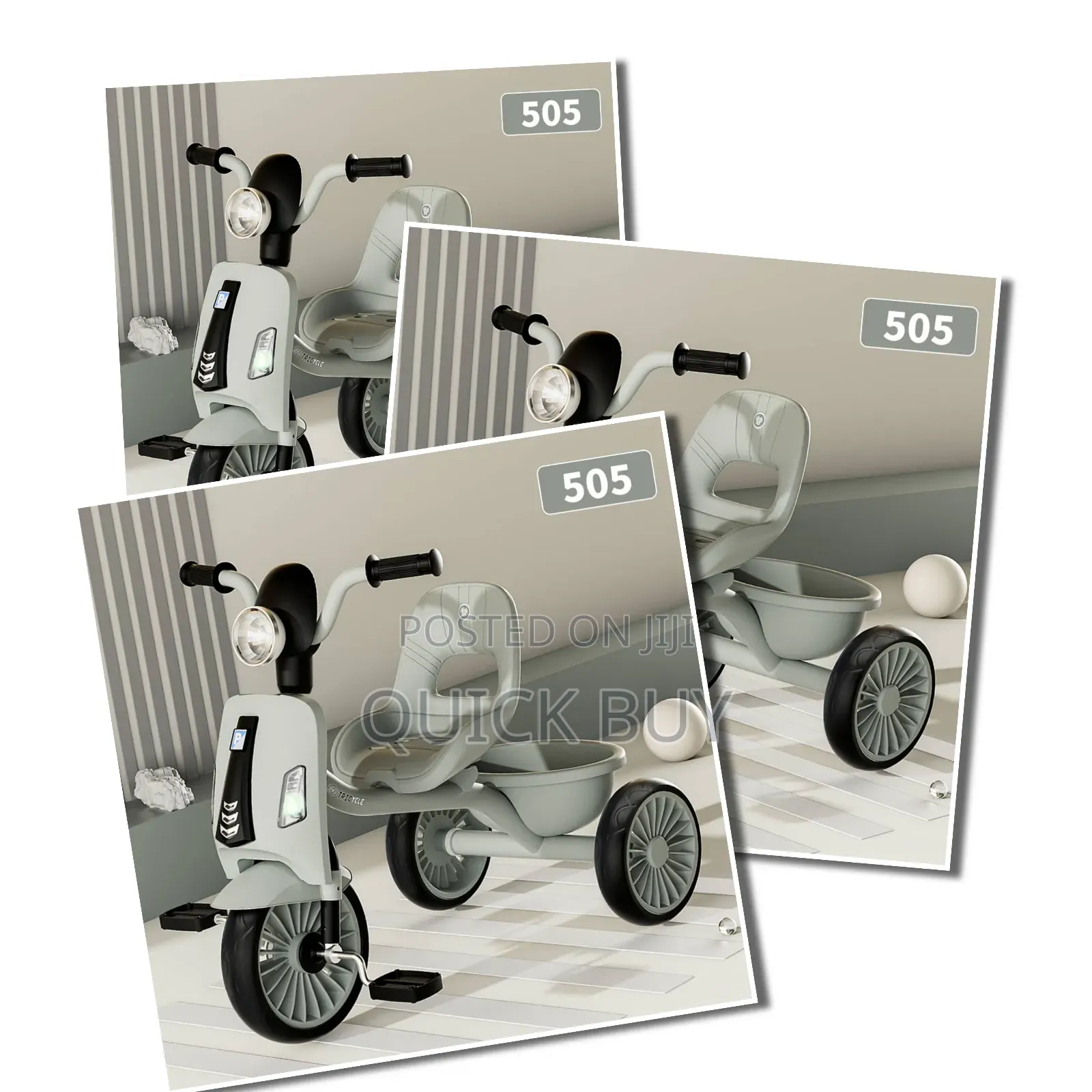New Bebe New Kids Durable Tricycle