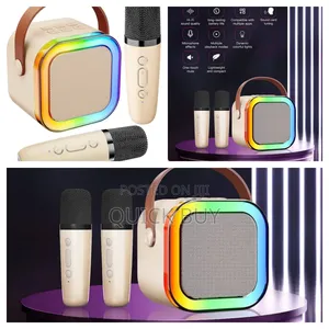 Portable Wireless Karaoke Machine With 6 Voice Effects