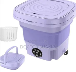 New 8l Foldable Mini Washer Machine and Drain Basket