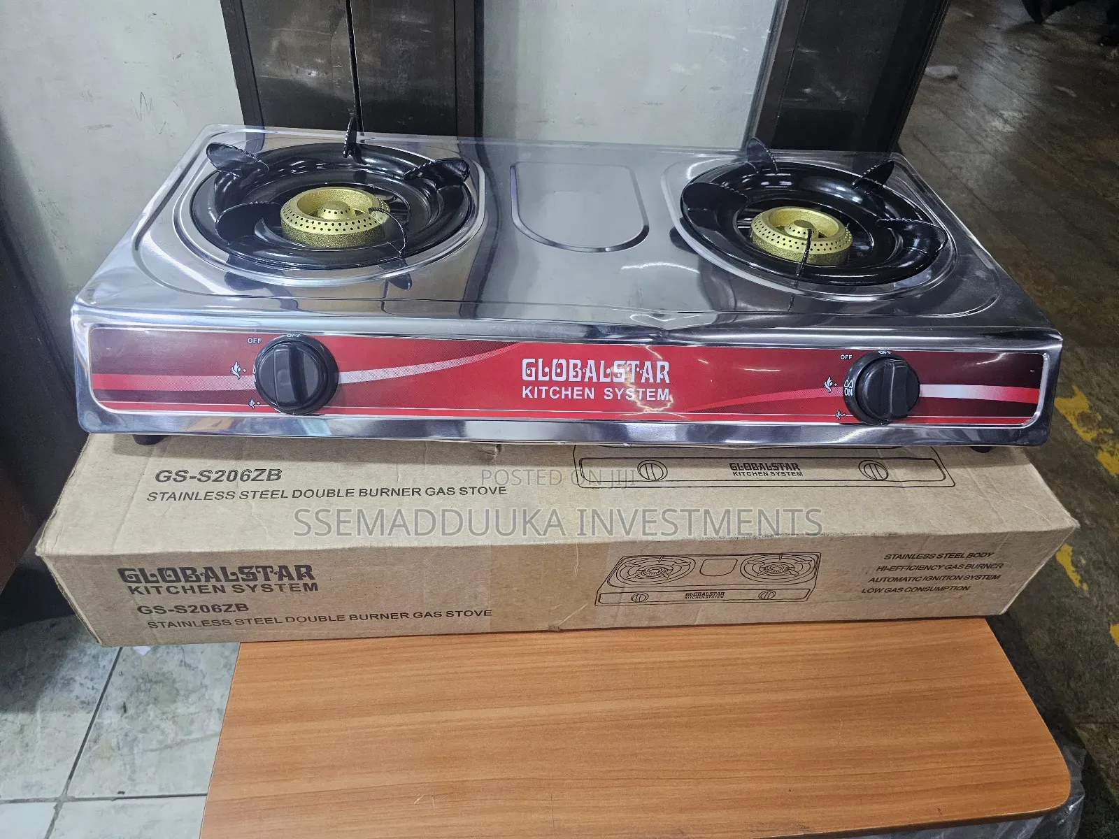 Globalstar Star Metallic Gas Stove