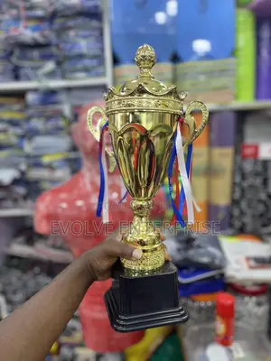 Large Gold Trophy Cup