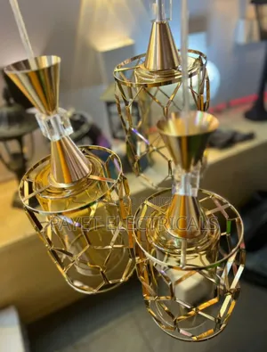 3 in 1pendant Lamp Holder Goldish