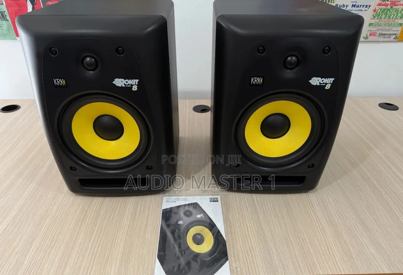 Krk 8 Studio Speakers