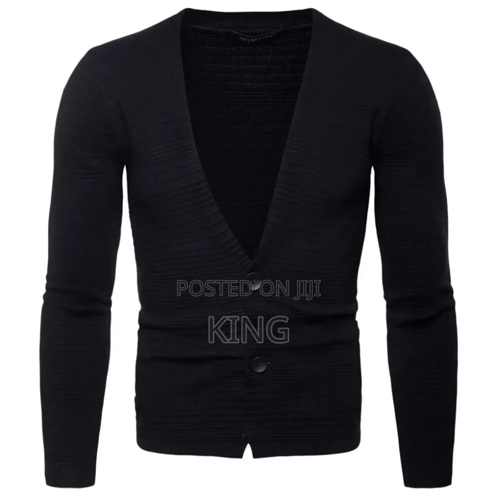 Closure Knitted Sweater. Throw On