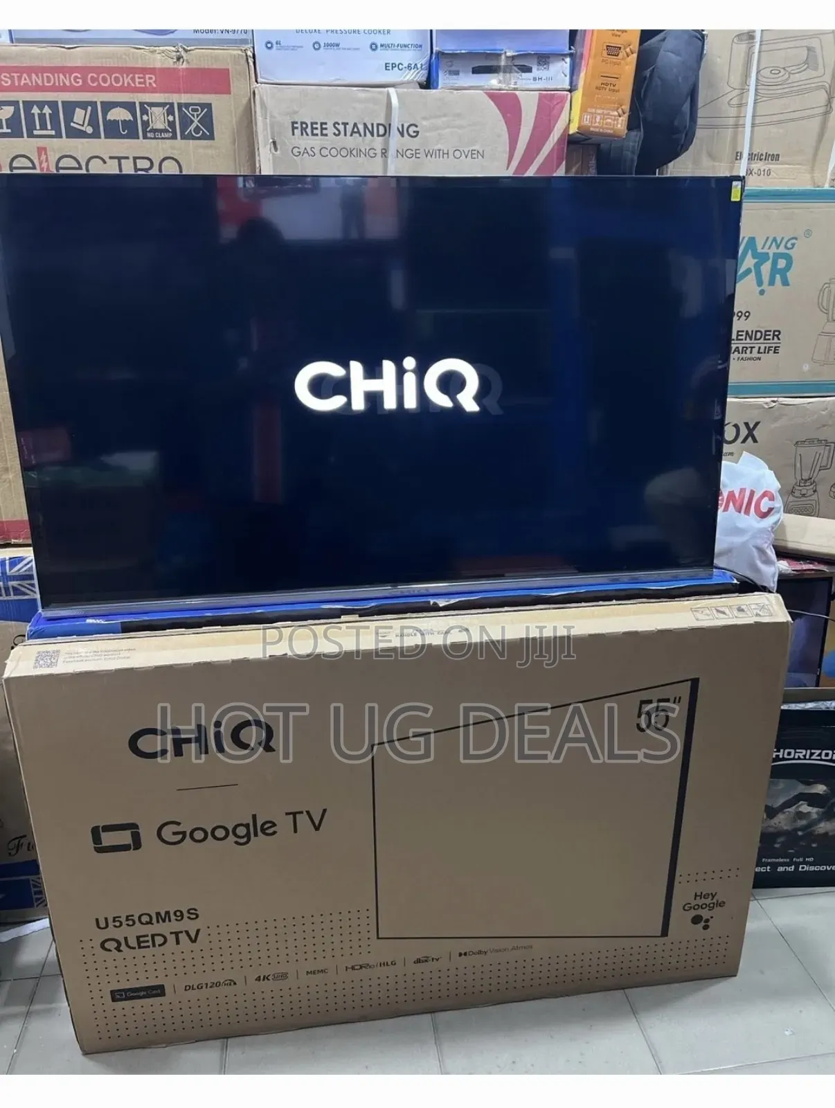 Chiq 65 Inch Qled 4k Smart Android Google Tv