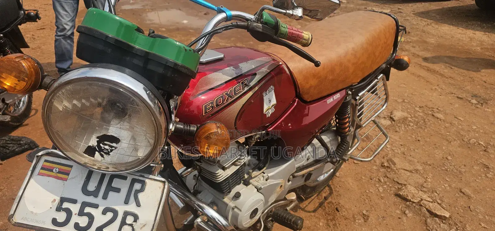 Bajaj Boxer 2023 Red
