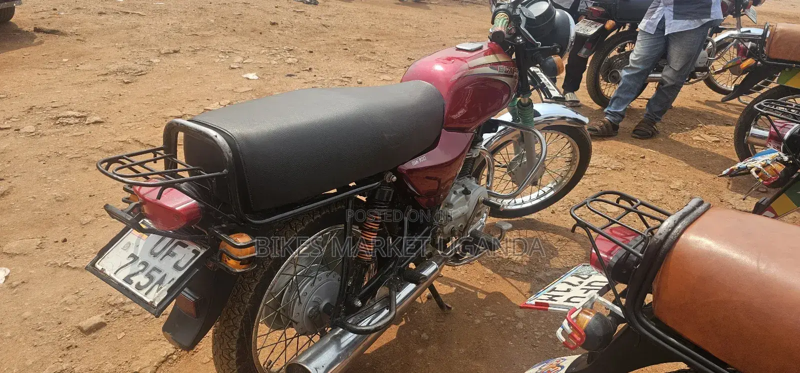Bajaj Boxer 2023 Red
