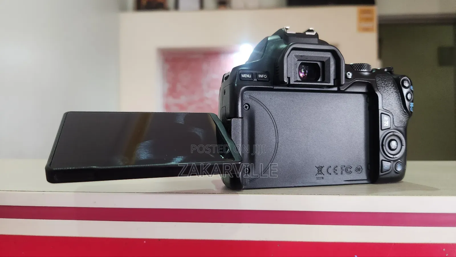 Canon Eos 250d DSLR Camera With Efs 18-55 Dc Iii Lens Kit