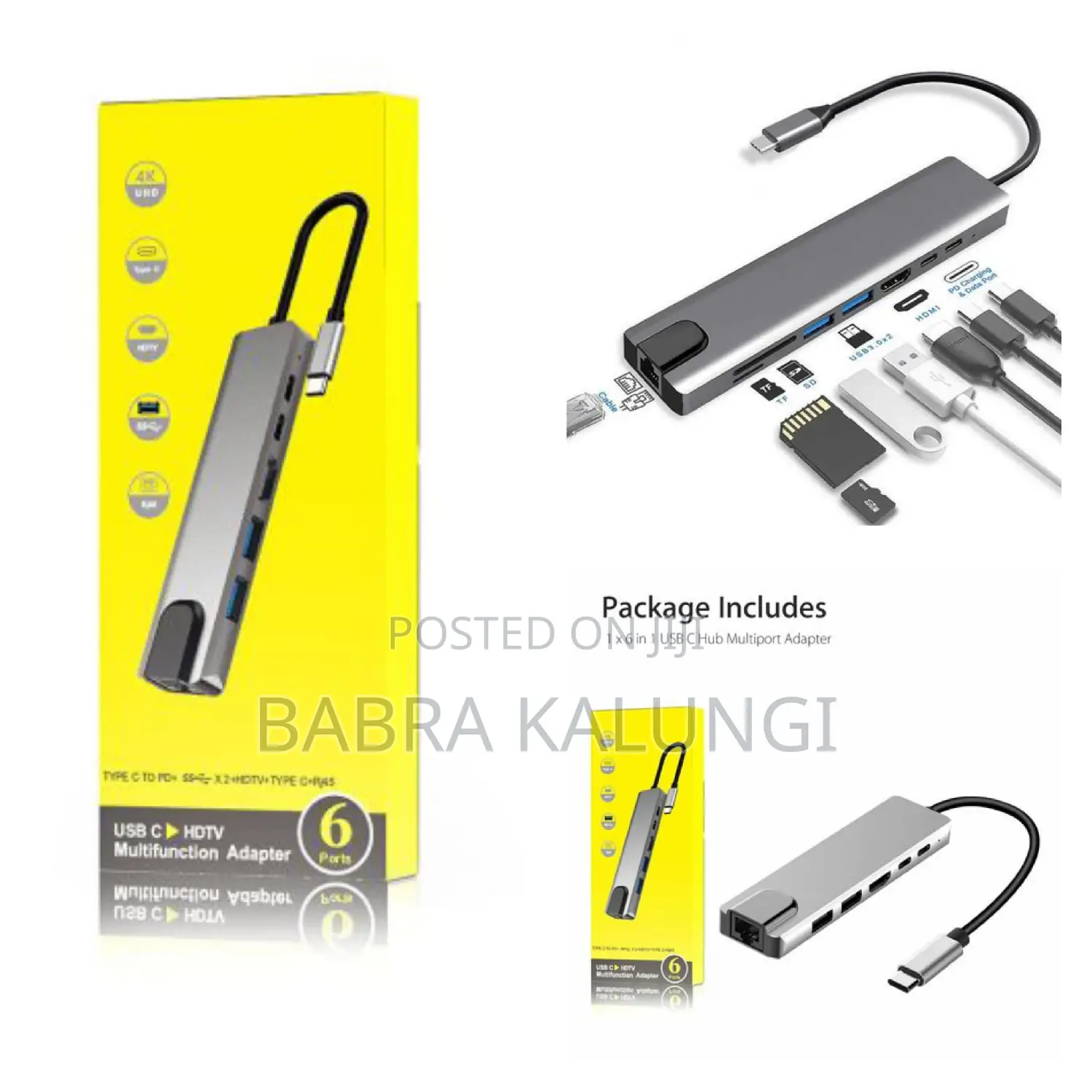 3.0 Usb Hub Type C With 8 Ports