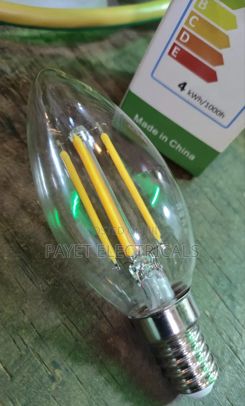 Small Base Led Candle Bulb for Warm White