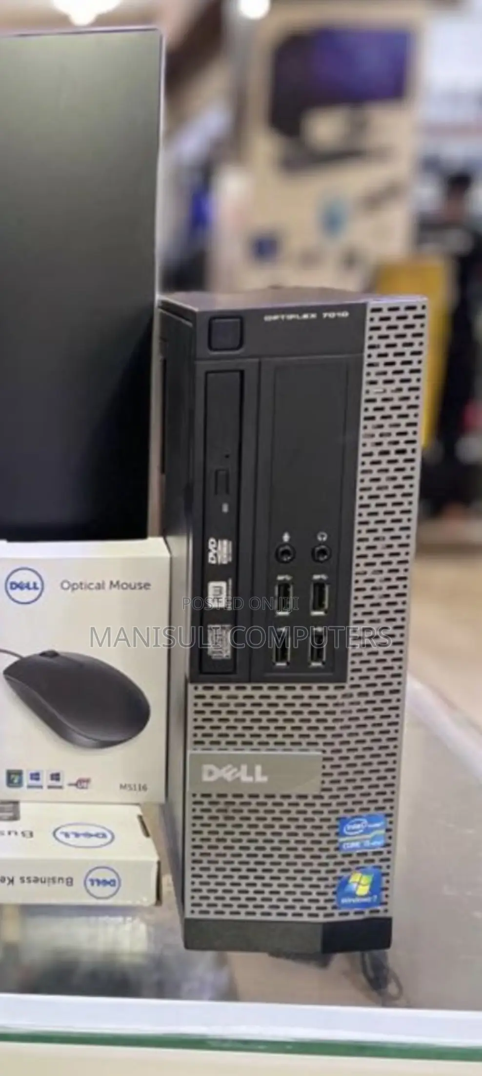 Desktop Computer Dell OptiPlex 3010 4GB Intel Core I5 HDD 500GB