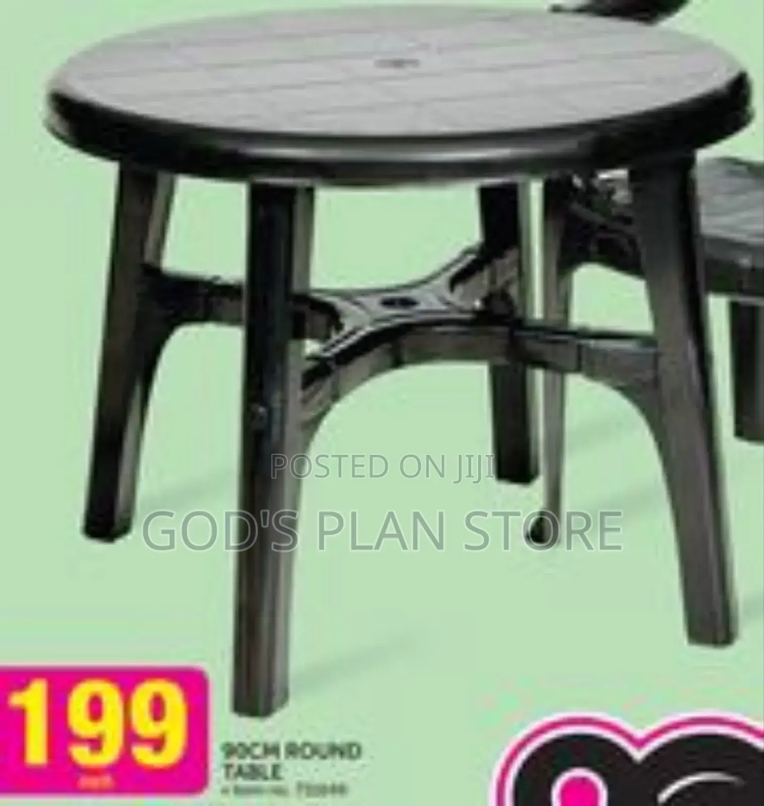 Black* Plastic Table Black*Plastic Table