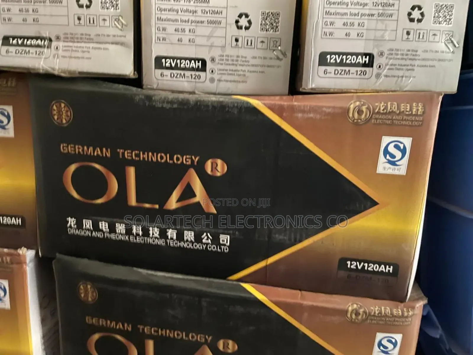 200ah Durable Ola German Technology Solar Battery Xemk
