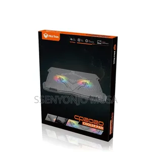 Pc Stand Cooler Pad - Quiet Adjustable RGB Laptop Cooler